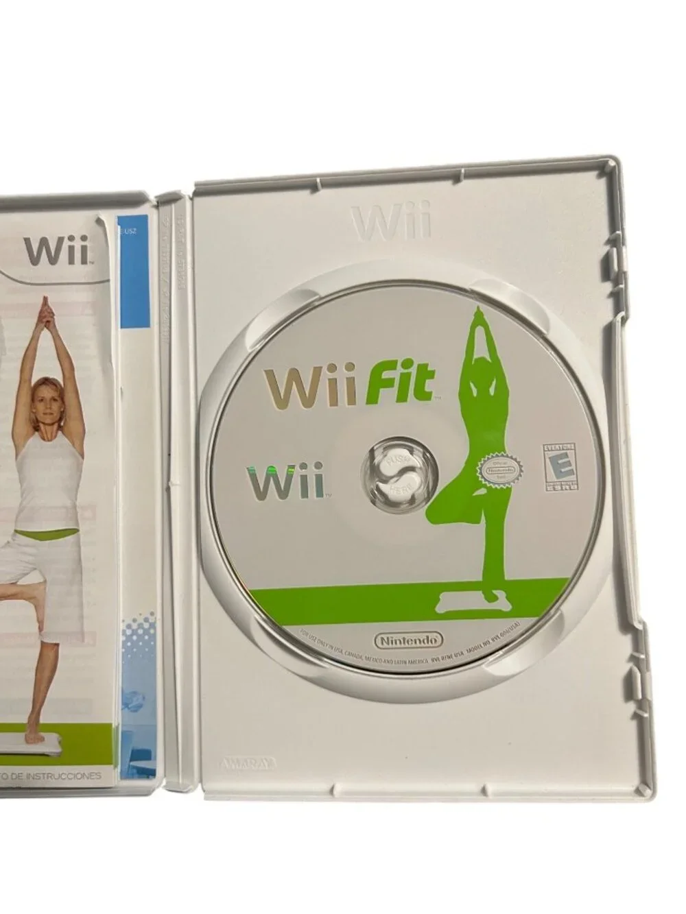 Wii Fit Nintendo Game Complete With Case & Manual - Tested - E For Everyone